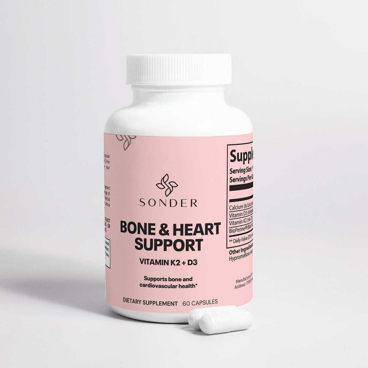 Vitamin D3 + K2 - Bone & Heart Support