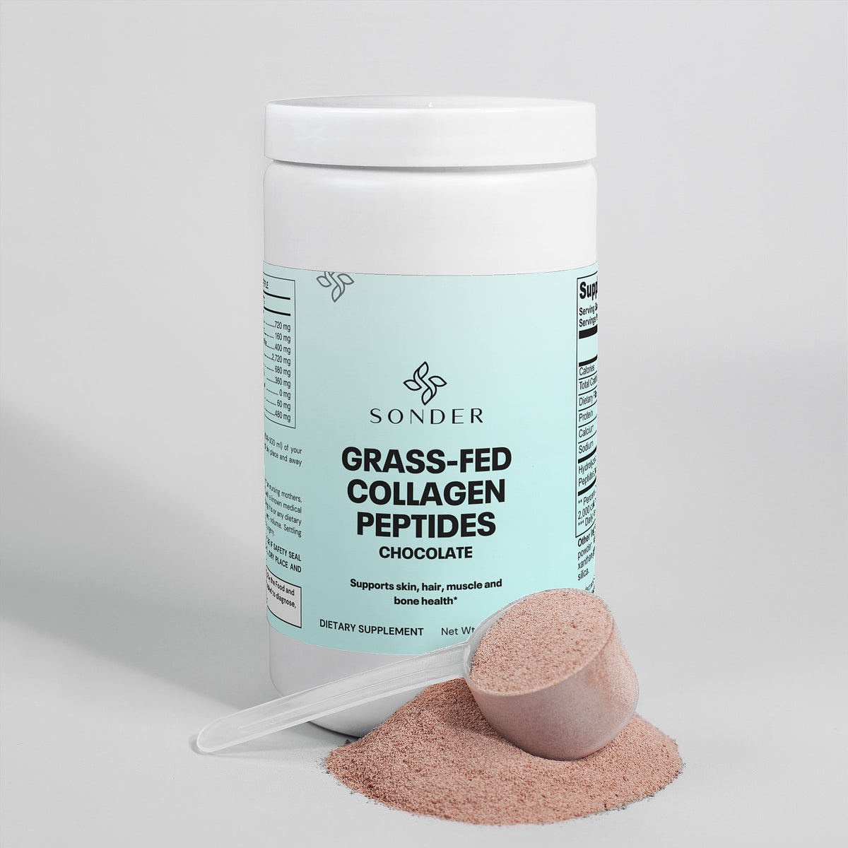 Grass-Fed Collagen Peptides Powder (Chocolate)